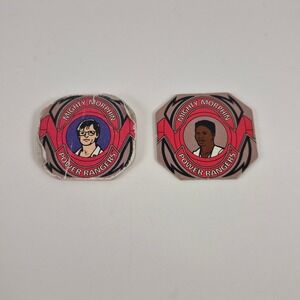 Mighty Morphin Power Rangers Board Game Replacement Tokens Billy Zach MMPR 90s
